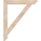 Ekena Millwork Traditional Slat Smooth Bracket, Douglas Fir, 3 1/2"W x 30"D x 36"H BKT04X30X36TRA06SDF - alternate 2